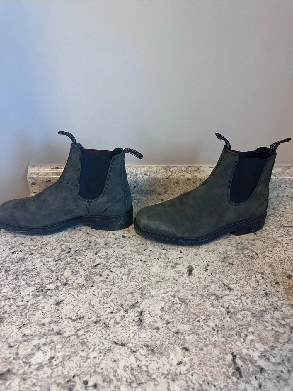 Blundstone Men's Chukka Boots in Slate Gray Leather